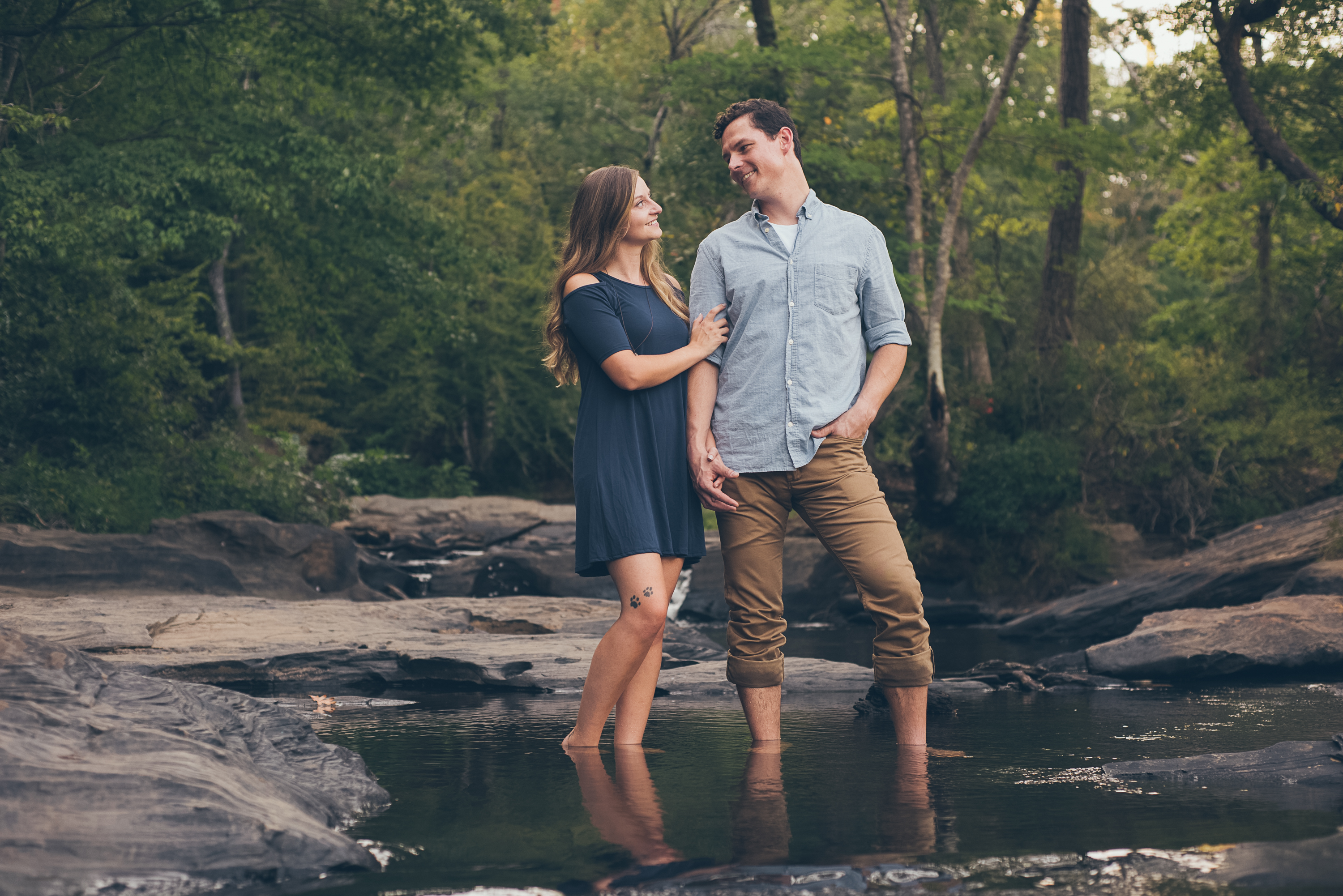 Tampa and Destination Wedding Photographers | Rustic Wedding Photography | Mountain Wedding Inspiration | Sweet Water Creek Engagement