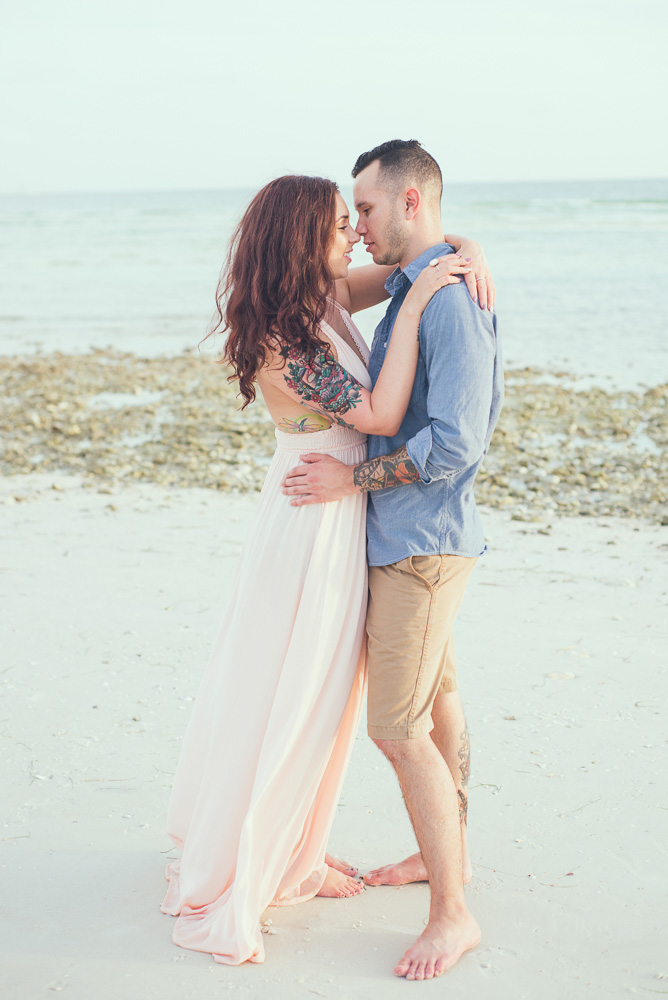 Tampa and Destination Wedding Photographer | www.Joyelan.com | Honeymoon Island Engagement | Beach Weddings Florida | Anna Maria Island