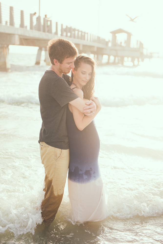 Tampa Wedding Photographer | www.Joyelan.com | Fort De Soto Engagement Session | Myrtle Beach Engagement Session