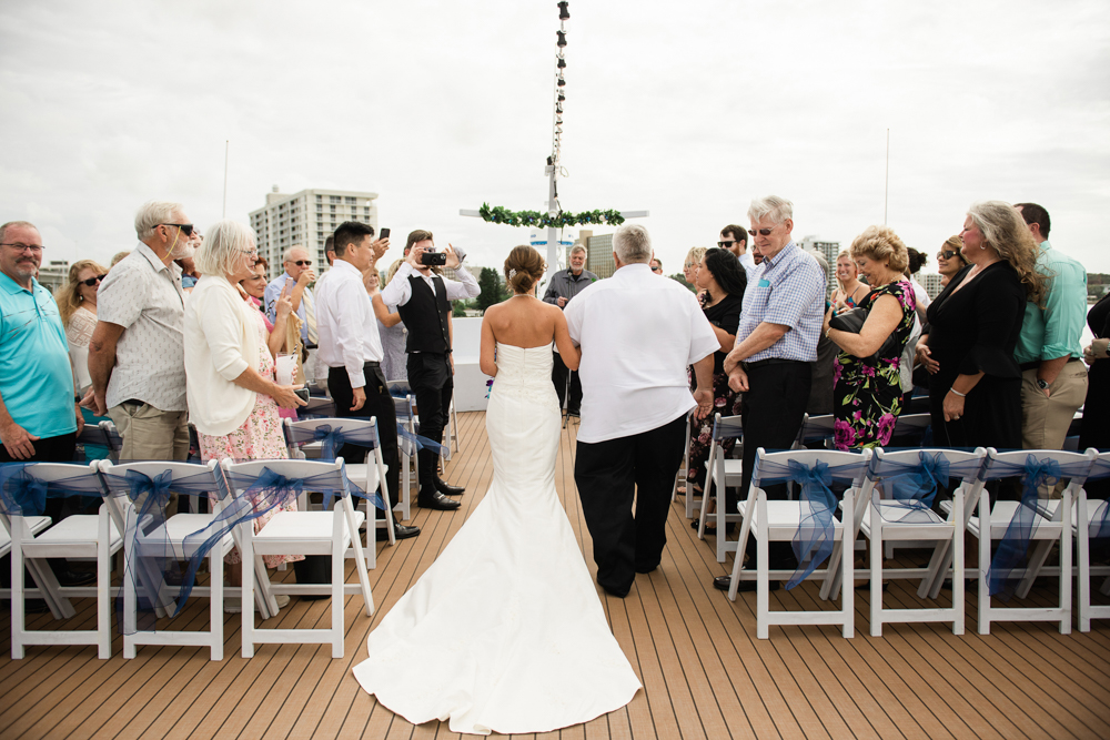 Yacht Starship Wedding, Clearwater Wedding photographer, Elopement Clearwater Beach, Dunedin Wedding Photographer