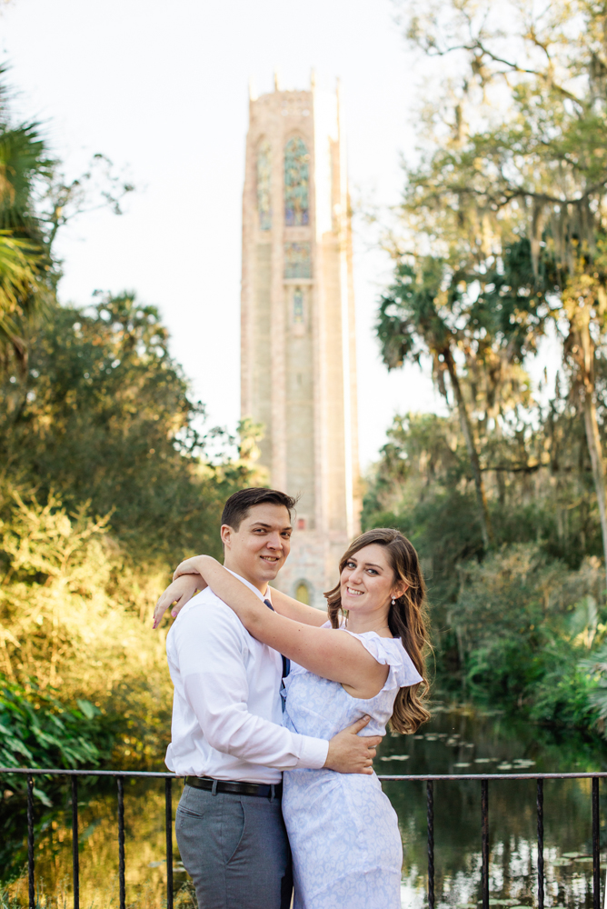 Tampa Wedding Photographer | Joyelan Photography | Bok Tower Engagement Session