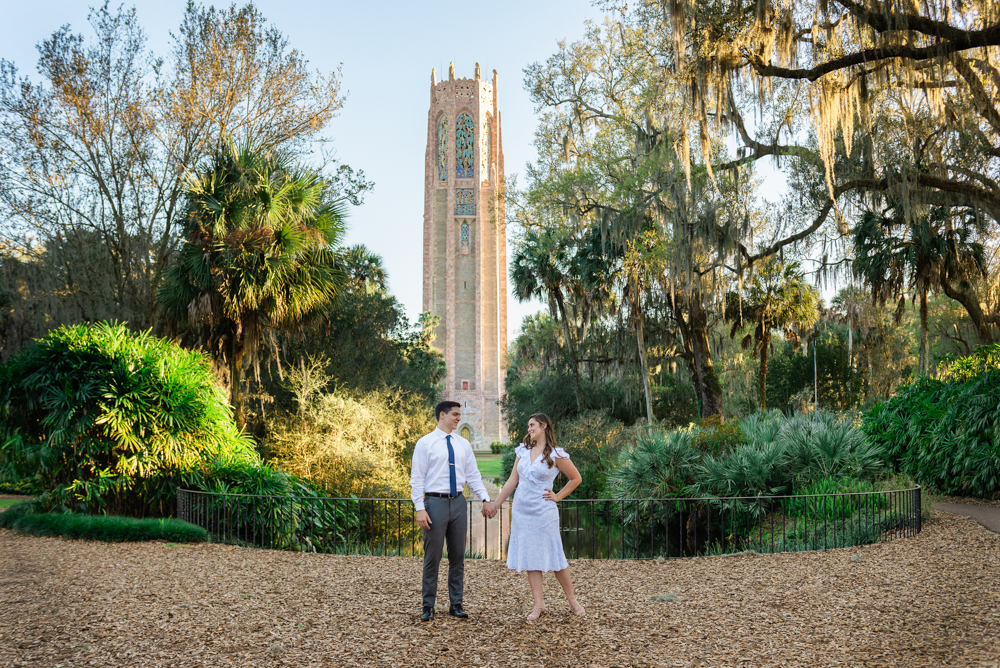 Tampa Wedding Photographer | Joyelan Photography | Bok Tower Engagement Session