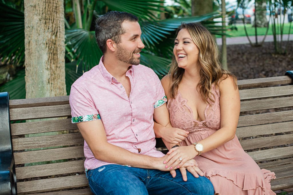 Tampa Wedding Photographer | Joyelan Photography | Downtown St. Pete Engagement Session