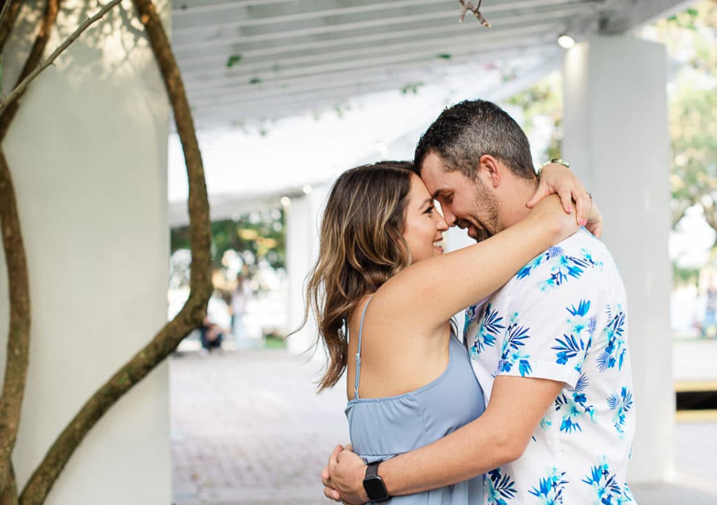 Tampa Wedding Photographer | Joyelan Photography | Downtown St. Pete Engagement Session