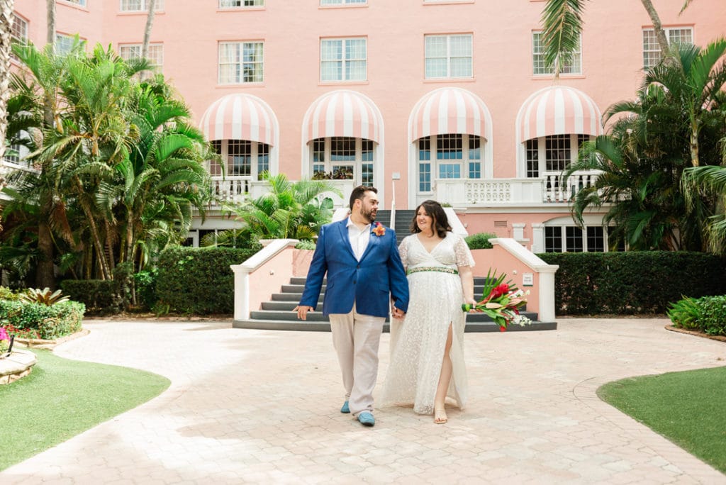 Cole and Joanie Intimate Wedding at the Don Cesar hotel | Tampa Wedding Photographer | Joyelan Photography