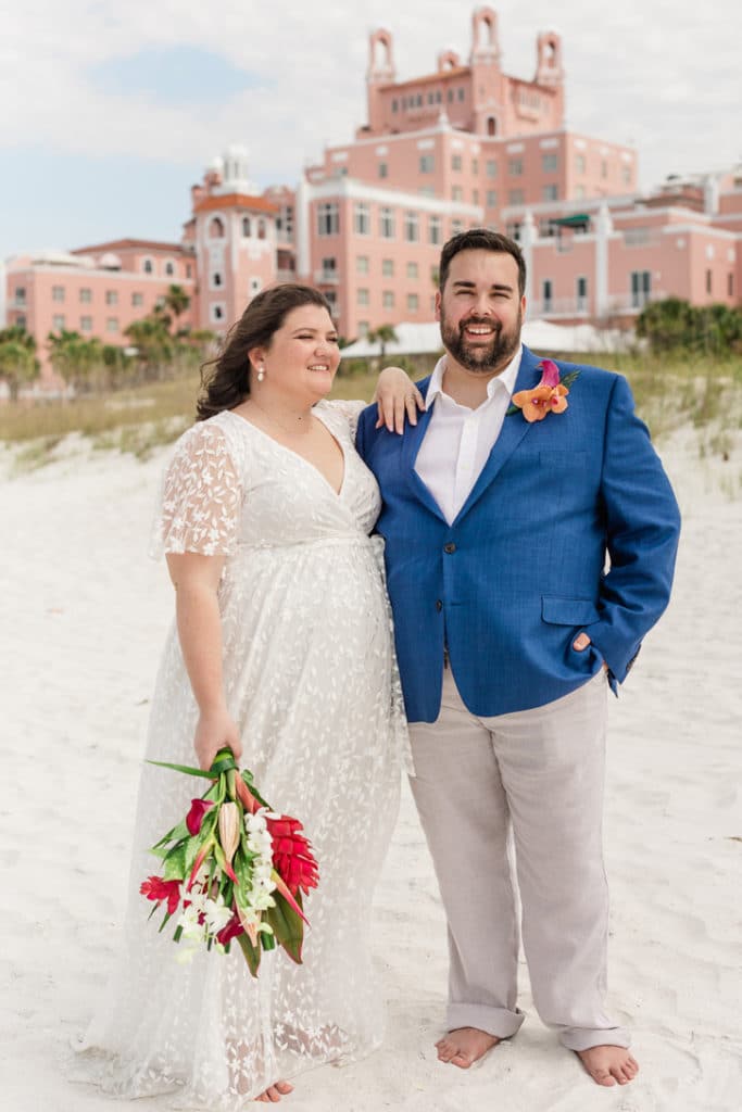 Cole and Joanie Intimate Wedding at the Don Cesar hotel | Tampa Wedding Photographer | Joyelan Photography