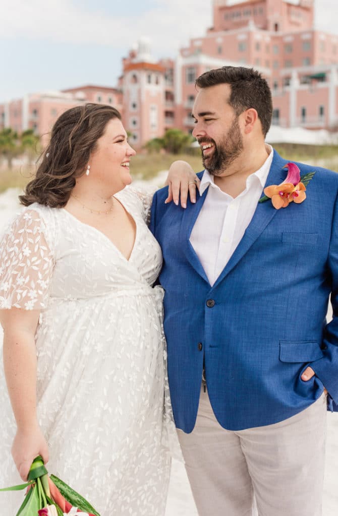 Cole and Joanie Intimate Wedding at the Don Cesar hotel | Tampa Wedding Photographer | Joyelan Photography