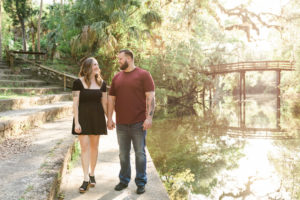 Couple engagement session