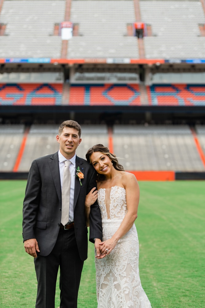 Maddy and Brandon wedding at University of Florida By Joyelan Photography