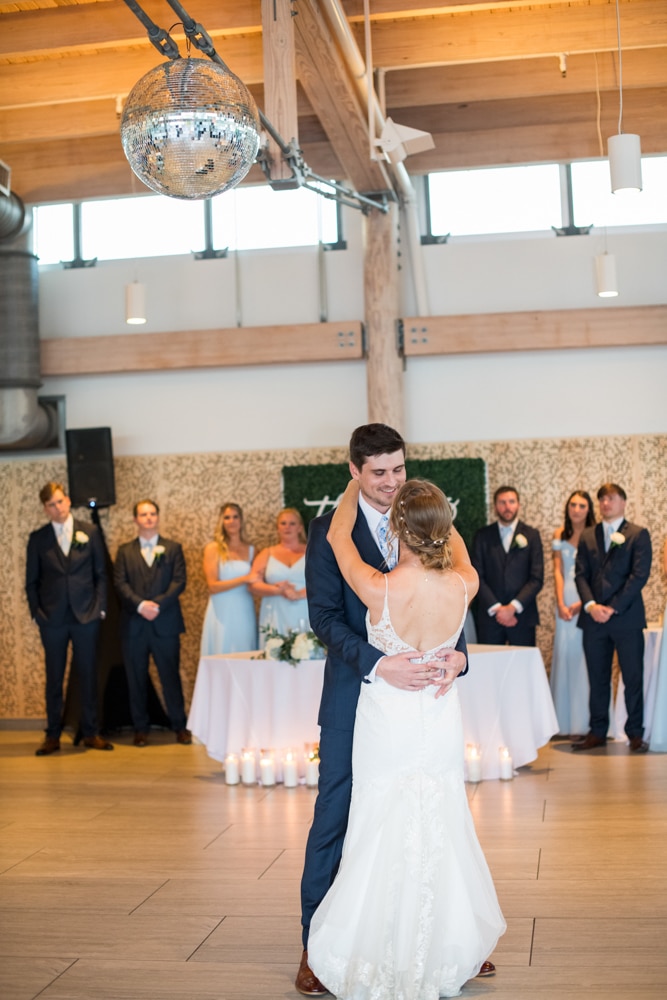 Bride and Groom Dance